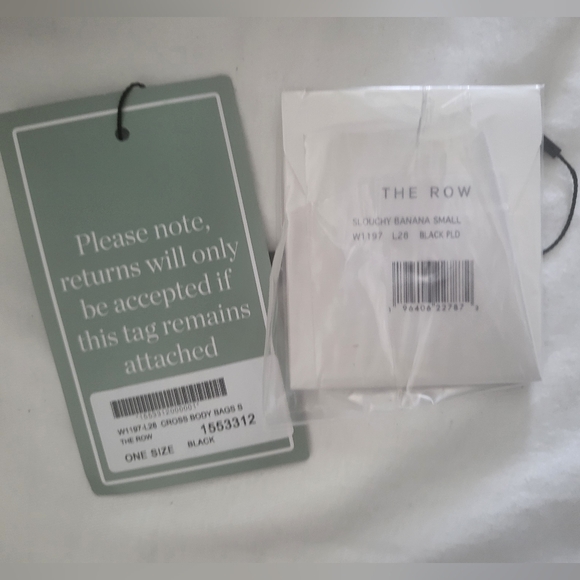 The Row small slouchy banana suede crossbody bag - Picture 2 of 4